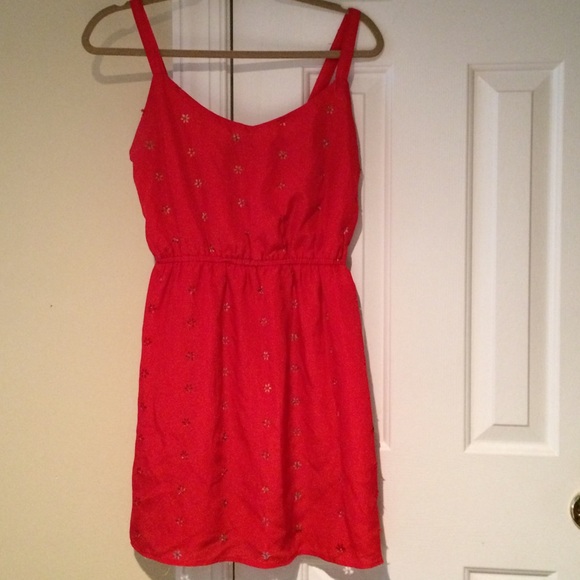 BeBop red cut out dress