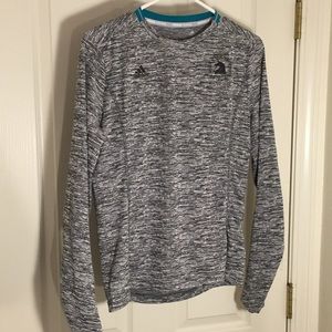 Adidas Boston Marathon long sleeve running shirt