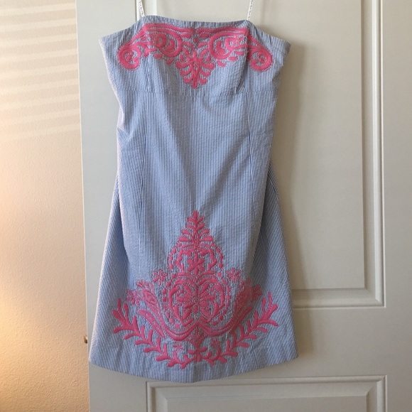 Lilly Pulitzer strapless dress