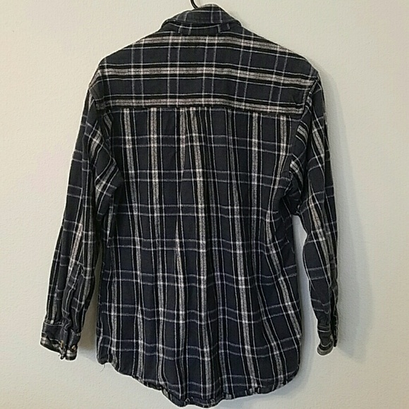 Men's Heavy Plaid Shirt - Picture 3 of 3