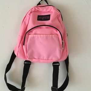 Pink Jansport Backpack
