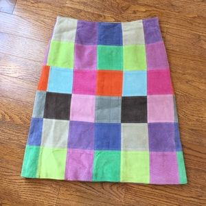 Issac Mizrahi for Target genuine suede skirt.