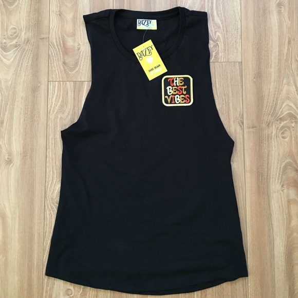 Dazey LA The Best Vibes muscle tank