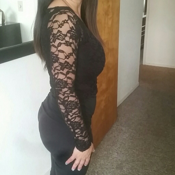 Lace crop top
