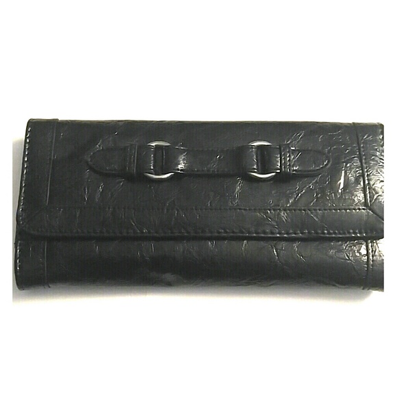 Black clutch purse