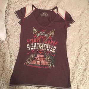 Cute Tee shirt with western theme