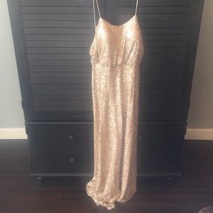Gorgeous Gold Sequin Gown