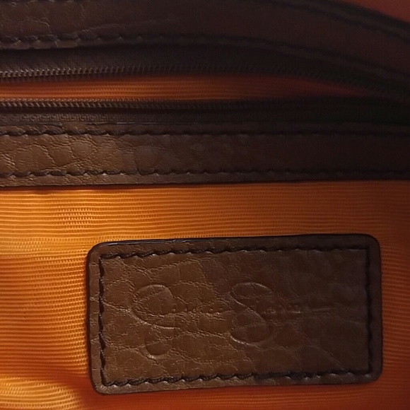 Jessica Simpson Brown Python Shoulder Bag - image 3