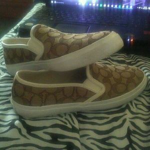 COACH slip-on shoes