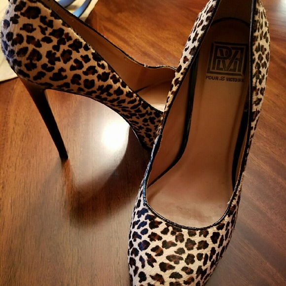 Leopard heels