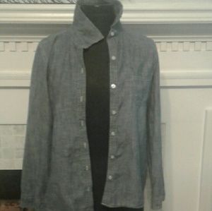 Old Navy Medium Chambray Denim Shirt