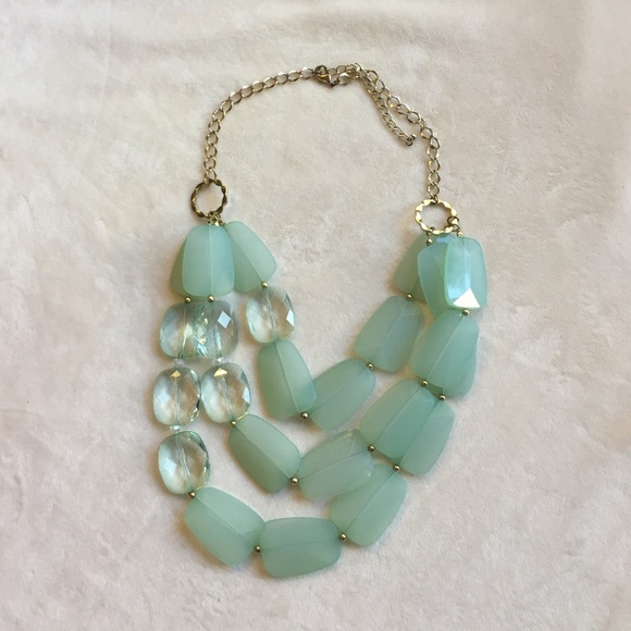 Mint Statement Necklace