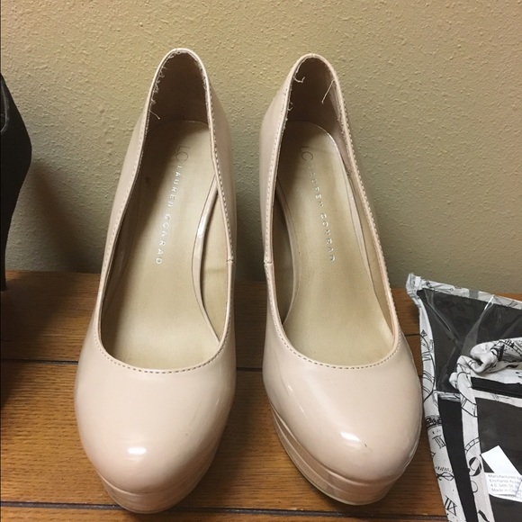 Patent leather heels