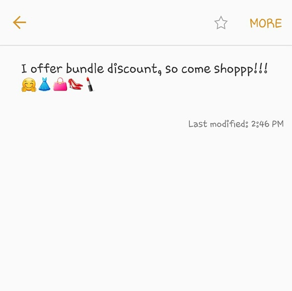 Offering bundle discount :)