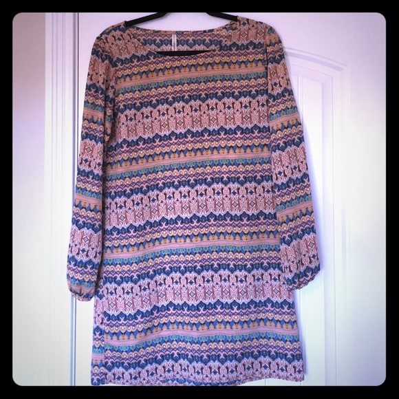 Multi color, fun design dress