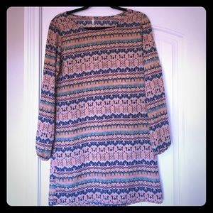 Multi color, fun design dress