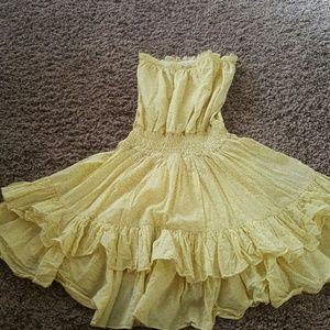 Yellow Moda International Sundress