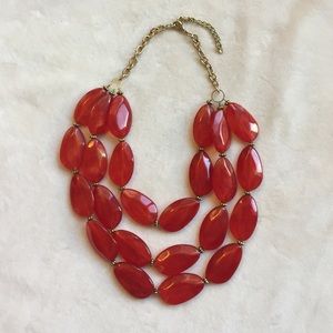 Red Statement Necklace