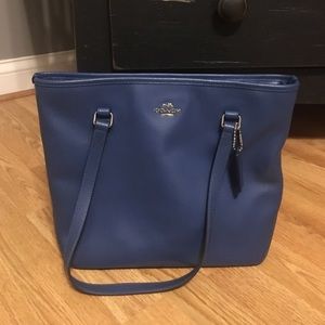 CADET BLUE COACH PURSE