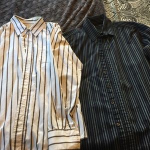 3 Long sleeve button up men
