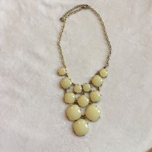 Yellow Statement Necklace