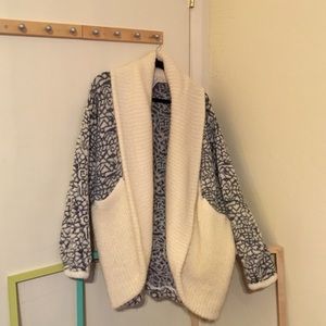 Oversized Mohair Cardigan