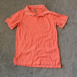 Neon coral polo