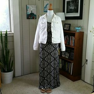 OLD NAVY jean jacket white denim