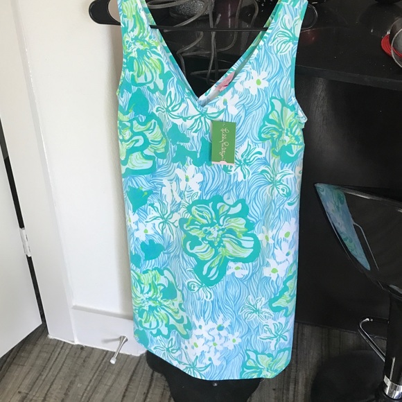 Lilly Pulitzer lagoon green dress