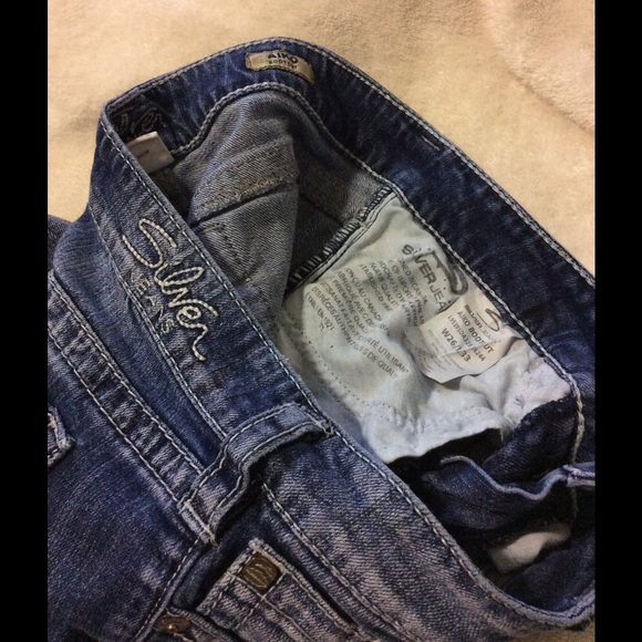 Silver Bootcut Jeans Size 26 - Picture 4 of 4