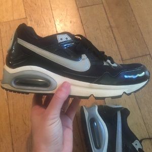 Black Nike air shoes