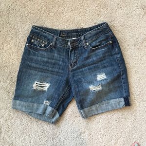 Jean shorts
