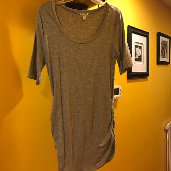 Medium grey maternity top