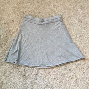 Gray skirt