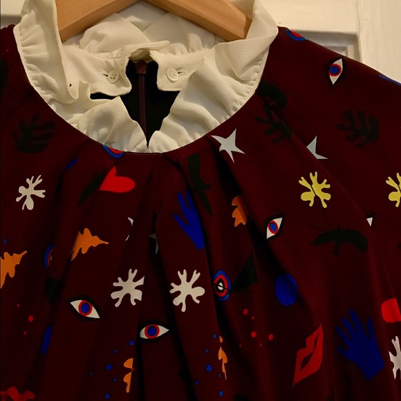 Sandro Paris 100% Silk Roxana Dress