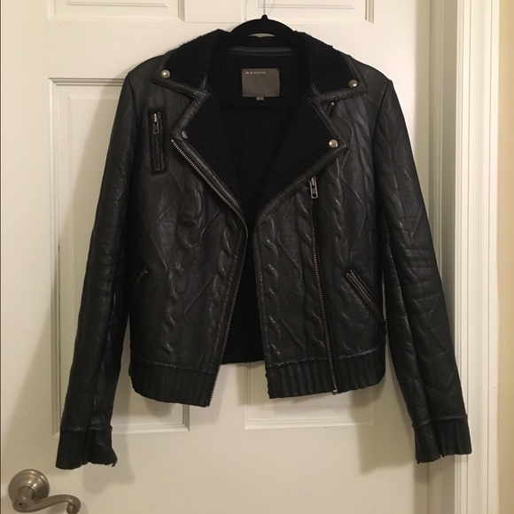 Leather jacket