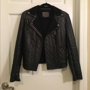 Leather jacket