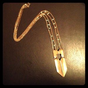 Gold Arrowhead Necklace