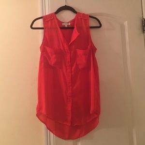 Size medium. High-Lo top