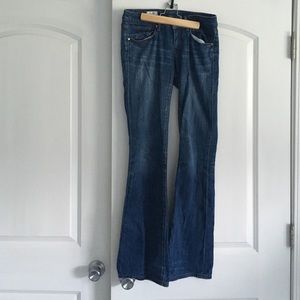 Gap size 2 curvy boot cut jeans (tall/long)