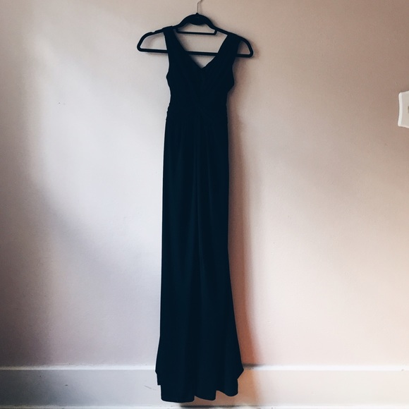 White House Black Market Formal maxi back dress.