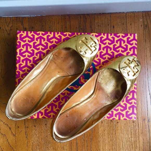Tory Burch | Quinn quilted leather ballet flat