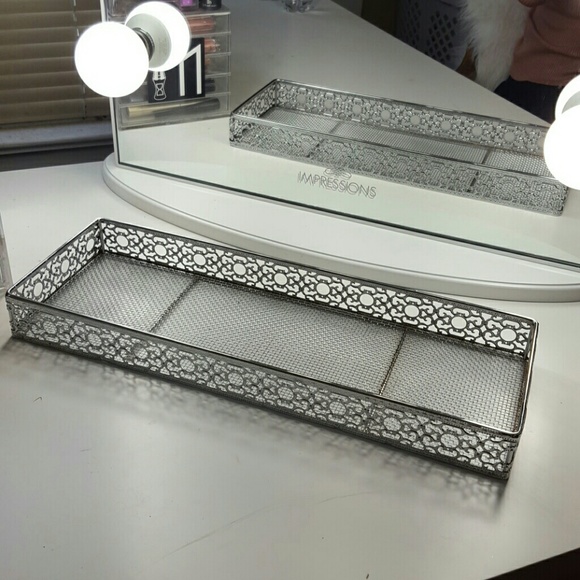 Silver tray