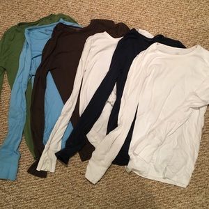 GAP long sleeve t-shirts