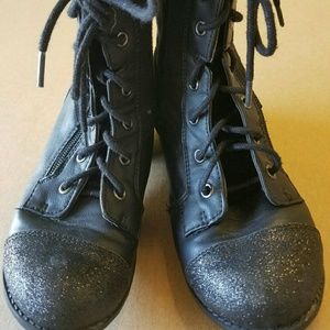 Girl's Justice Combat Boots
