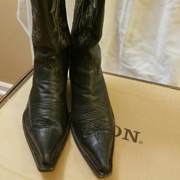 Stetson 12" Classic Lady Snip Toe Boots