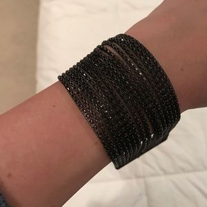 Gunmetal bracelet