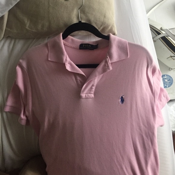 Ralph Lauren Pink Polo Shirt