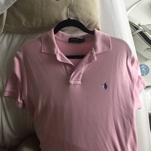 Ralph Lauren Pink Polo Shirt