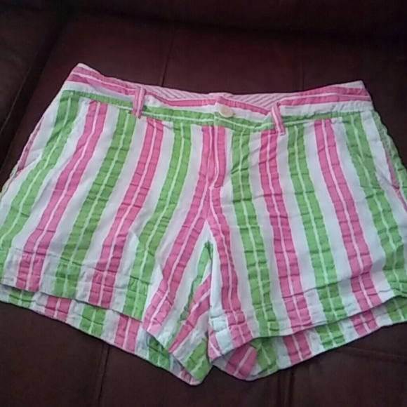 Lilly Pulitzer Size 6 Striped Shorts New